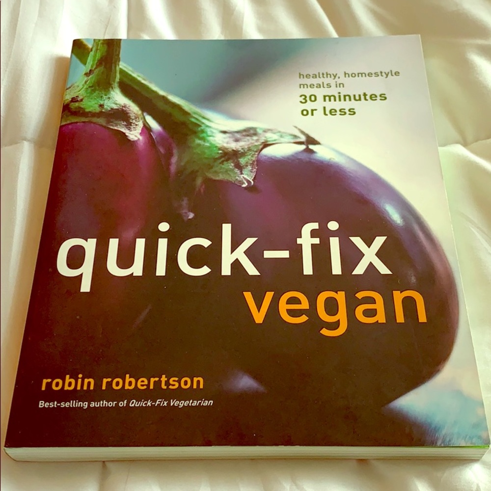 Quick-fix vegan cook book